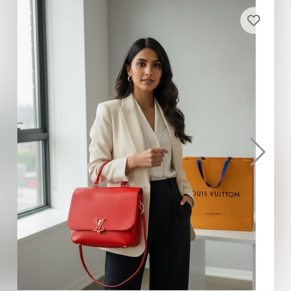 LOUIS VUITTON
Coquelicot Taurillon Leather Volta Bag - Picture 2 of 14